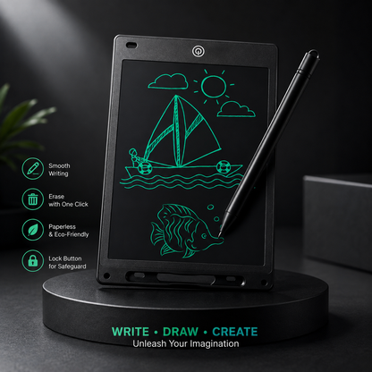 Doodlyn LCD Board — Portable Erasable Writing Tablet for Kids