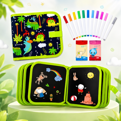 NeoScribble Genius Pad — Reusable Doodle & Learning Book for Kids