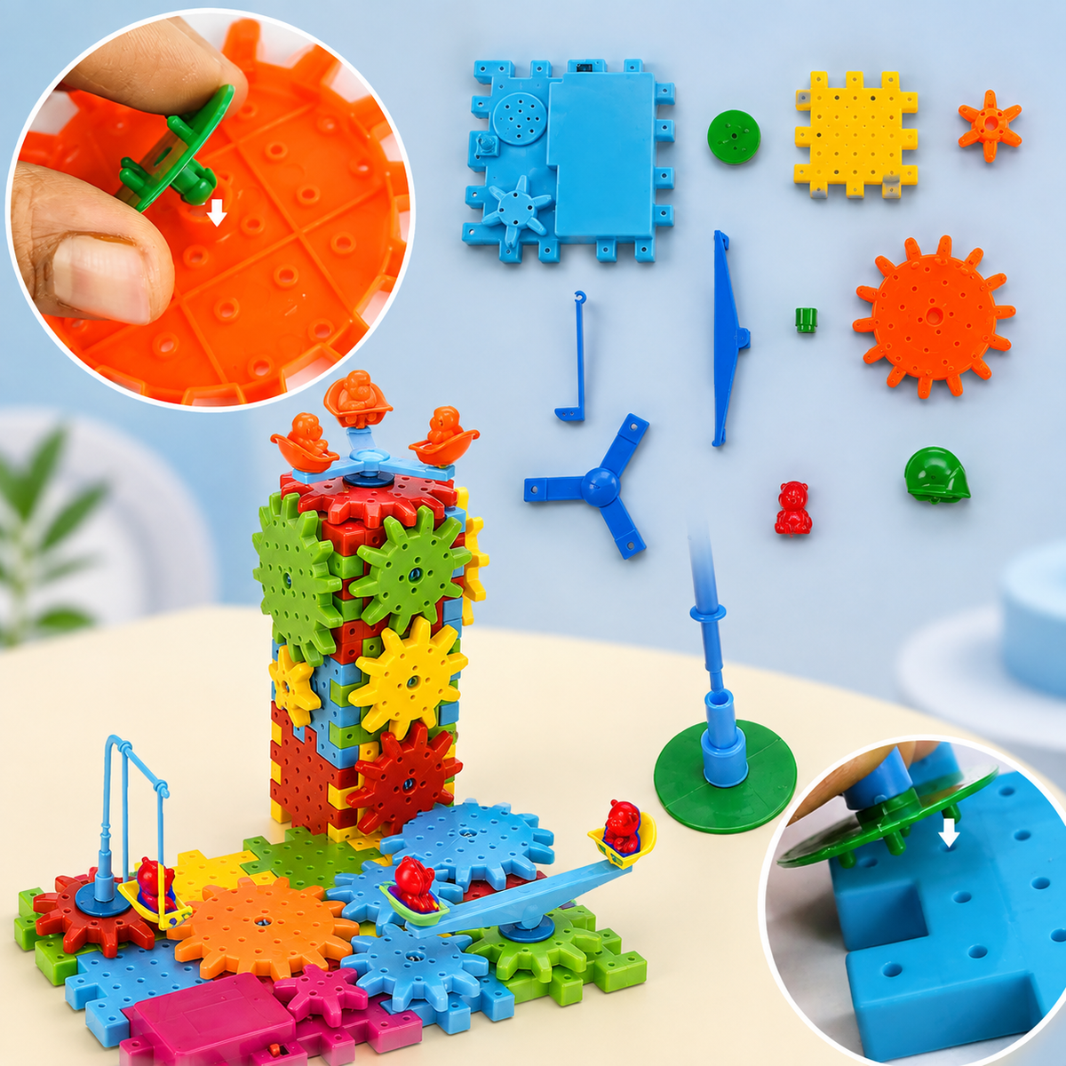 Little Engineer Gear Lab — STEM Gear Building Kit for Kids 3+