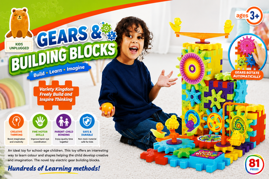 Little Engineer Gear Lab — STEM Gear Building Kit for Kids 3+
