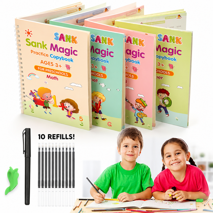 SmartStart Practice Books — Preschool Learning Copybook Set for Kids Ages 3+