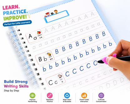 SmartStart Practice Books — Preschool Learning Copybook Set for Kids Ages 3+